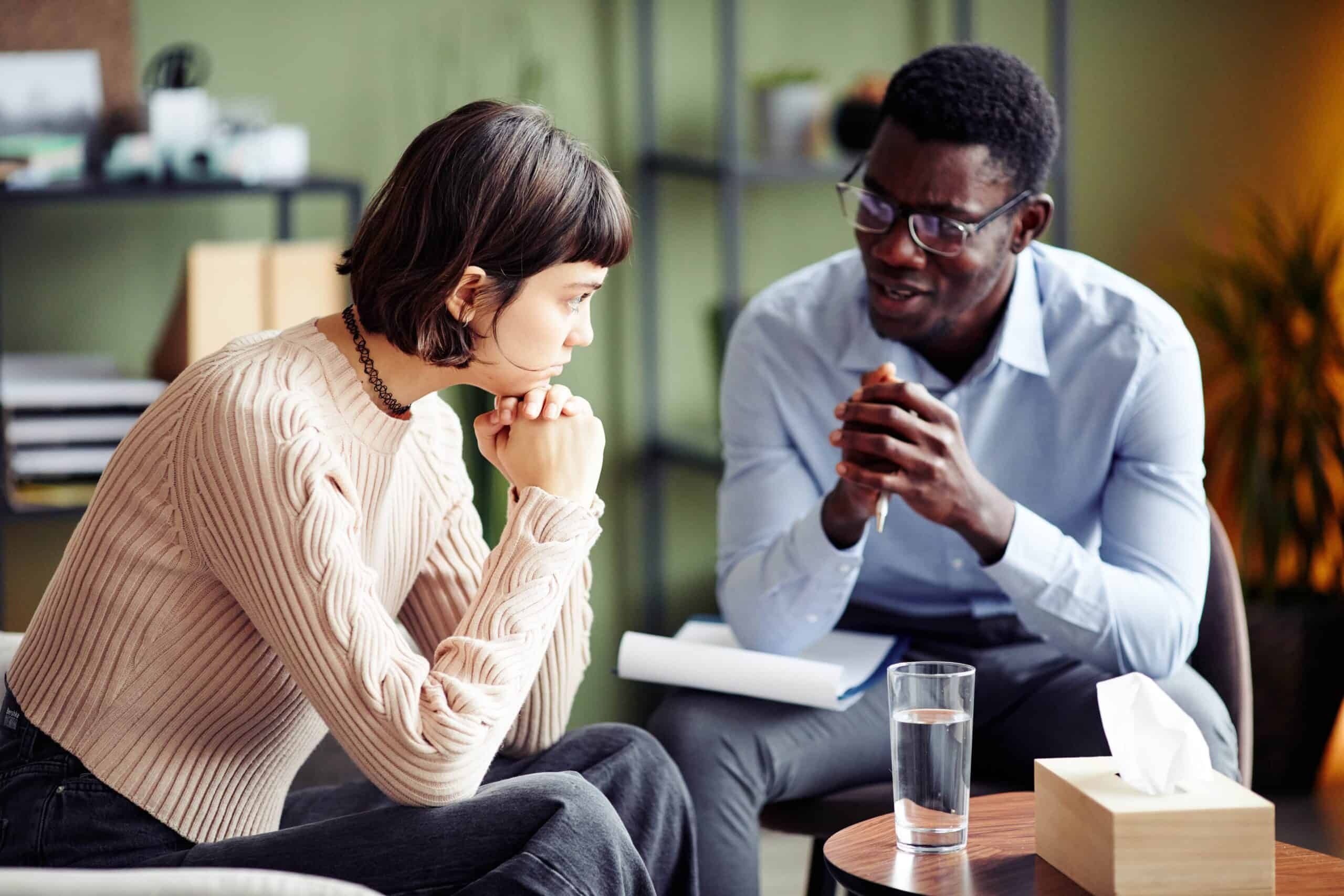 A individual therapy session during Partial hospitalization program in New Jersey.