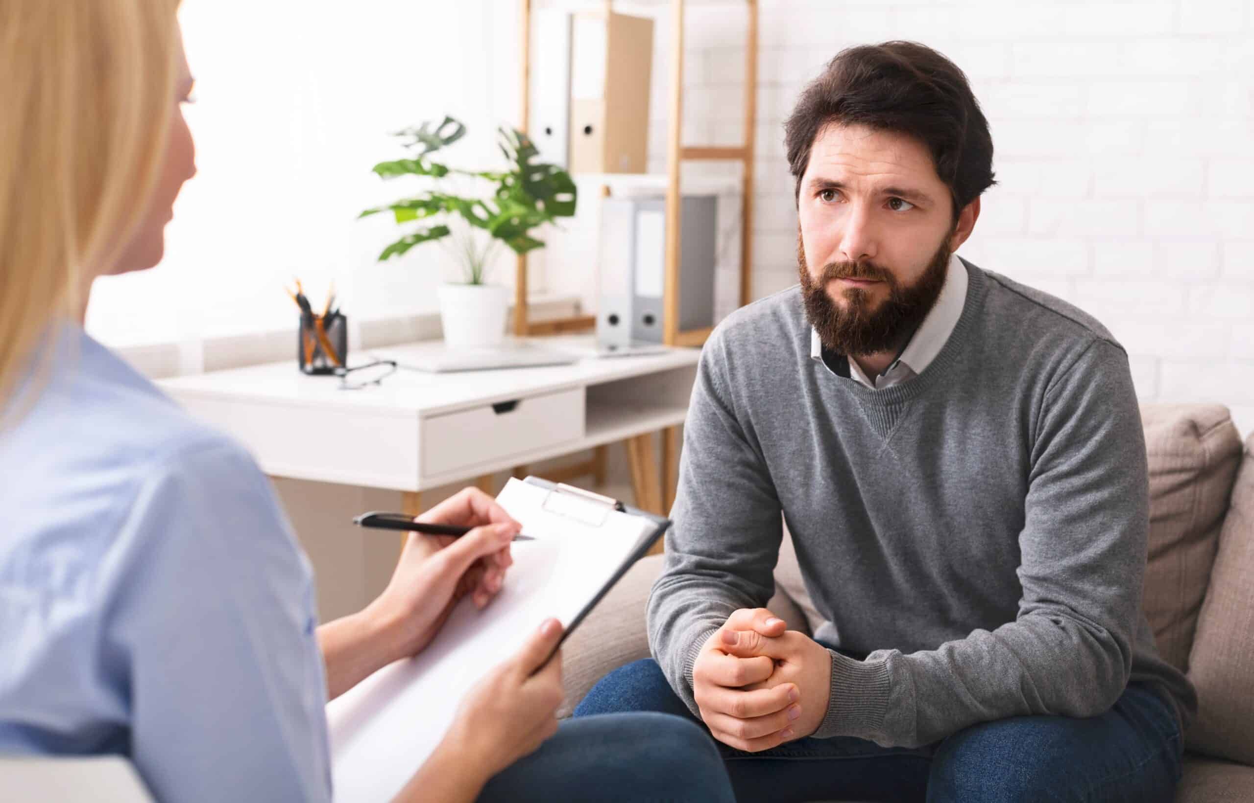 therapy session for cocaine addiction in New Jersey