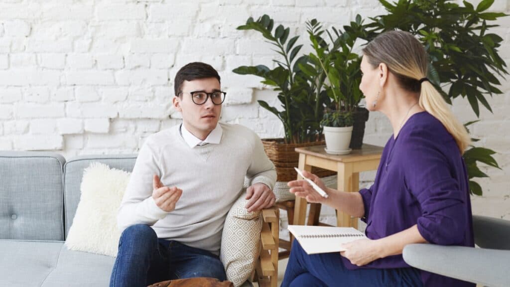 A man shares his struggle with keeping a positive outlook during cognitive behavioral therapy in new jersey