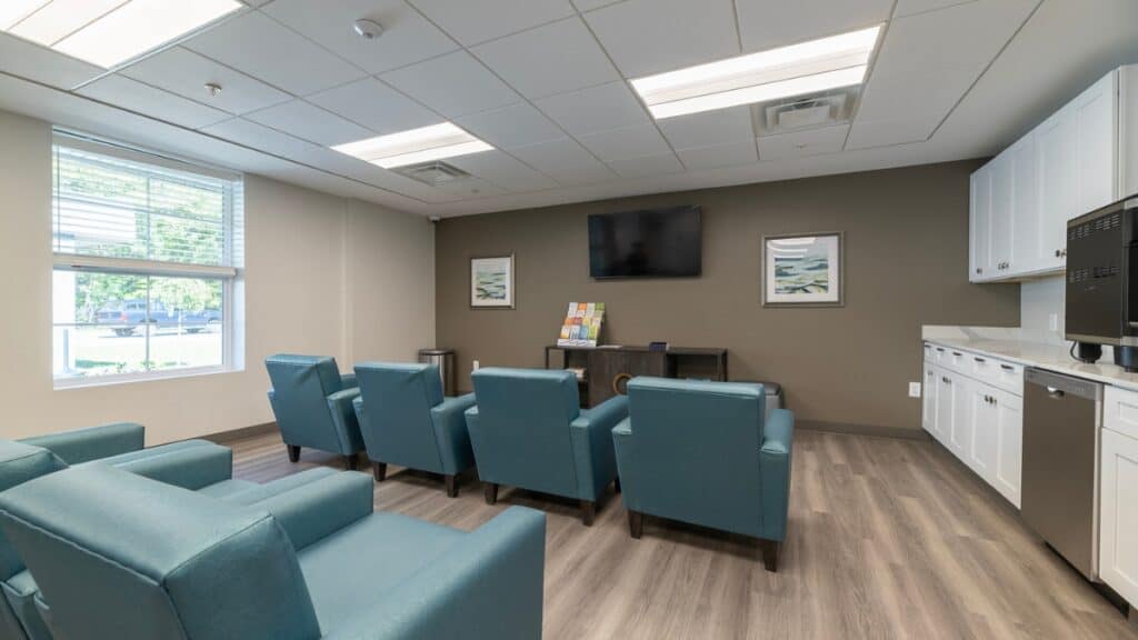 Activities room at our rehab in kalamazoo, MI.