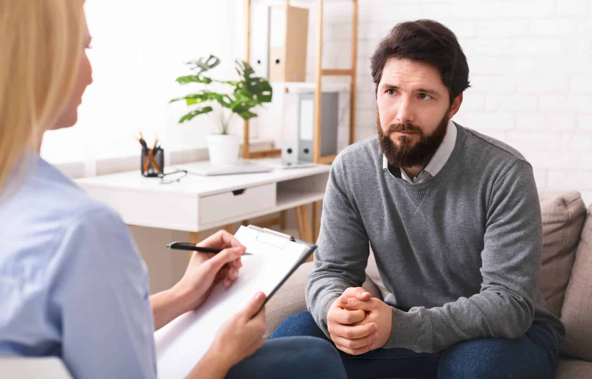 therapy session for cocaine addiction in New Jersey